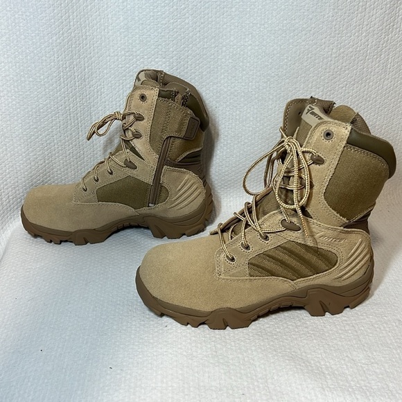 BATES Men’s Combat GX-8 Waterproof Composite Toe Side Zip Tactical Boot Size 4 - Picture 5 of 12
